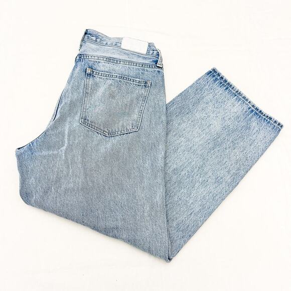 Pistola Magno Wide Leg Light Wash Seam Accented Denim Jeans Size 29 - Picture 7 of 7